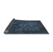 Sideview of Abstract Light Blue Modern Rug, abs2841lblu