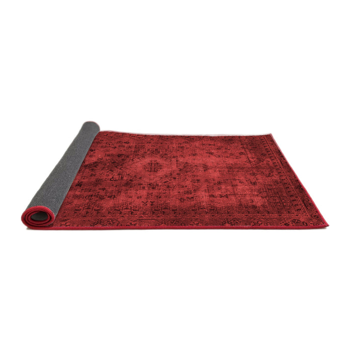 Abstract Red Modern Area Rugs