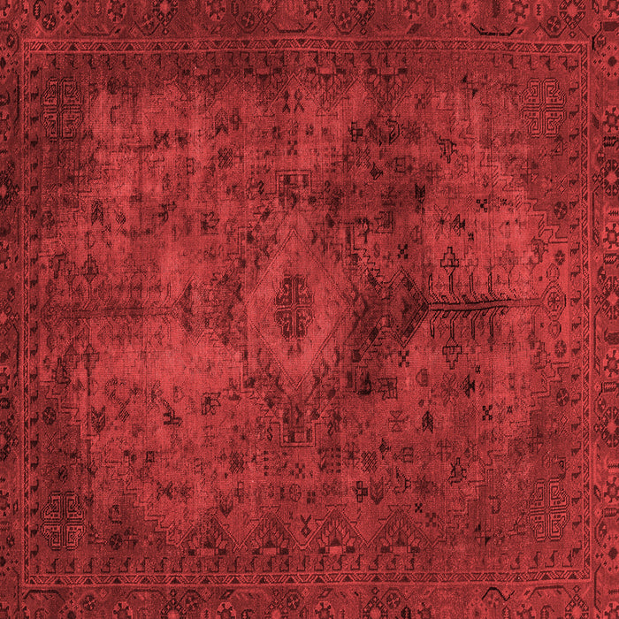 Abstract Red Modern Rug, abs2841red