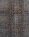 Abstract Charcoal Gray Modern Rug, abs2842