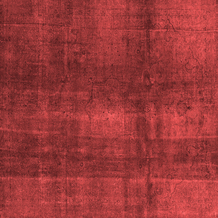 Machine Washable Abstract Red Modern Rug, wshabs2842red