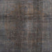 Square Abstract Charcoal Gray Modern Rug, abs2842