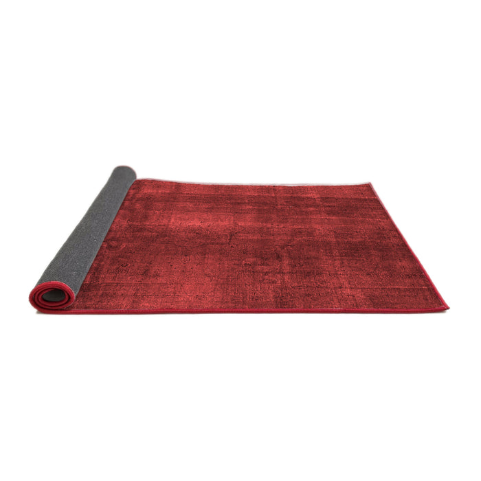 Abstract Red Modern Area Rugs