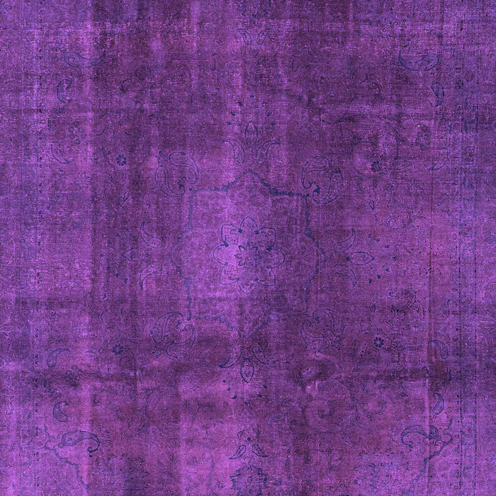 Abstract Purple Modern Rug, abs2842pur