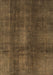 Abstract Brown Modern Rug, abs2842brn