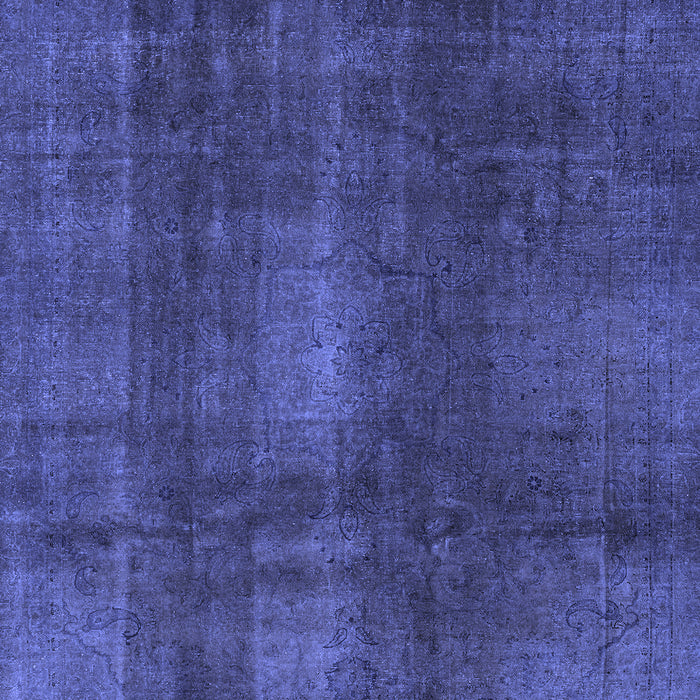 Machine Washable Abstract Blue Modern Rug, wshabs2842blu