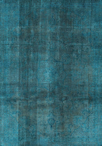 Abstract Light Blue Modern Rug, abs2842lblu