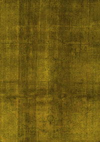 Abstract Yellow Modern Rug, abs2842yw