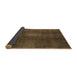 Sideview of Abstract Brown Modern Rug, abs2842brn