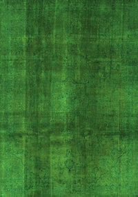 Abstract Green Modern Rug, abs2842grn