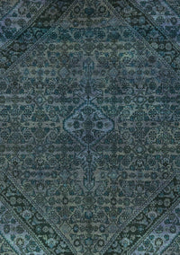 Abstract Turquoise Modern Rug, abs2843turq