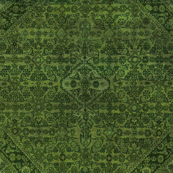 Machine Washable Abstract Green Modern Area Rugs, wshabs2843grn