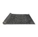 Sideview of Abstract Gray Modern Rug, abs2843gry