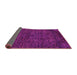 Sideview of Abstract Pink Modern Rug, abs2843pnk