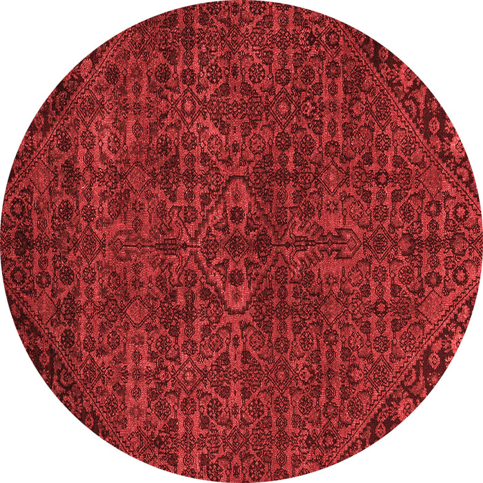 Machine Washable Abstract Red Modern Rug, wshabs2843red