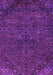 Machine Washable Abstract Purple Modern Area Rugs, wshabs2843pur