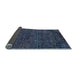 Sideview of Abstract Light Blue Modern Rug, abs2843lblu