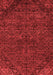 Abstract Red Modern Area Rugs