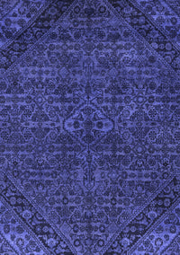 Abstract Blue Modern Rug, abs2843blu