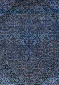 Abstract Light Blue Modern Rug, abs2843lblu