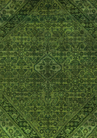 Abstract Green Modern Rug, abs2843grn