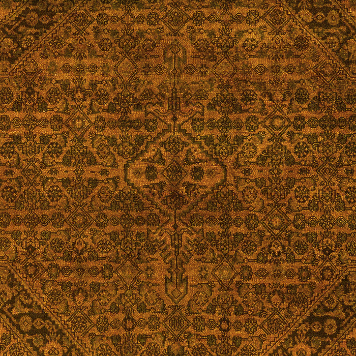 Machine Washable Abstract Yellow Modern Rug, wshabs2843yw