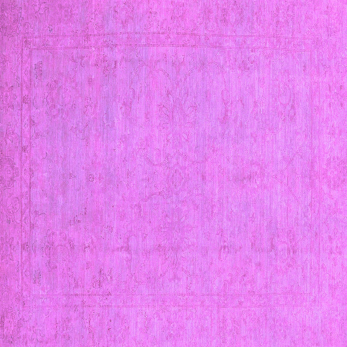 Square Oriental Purple Traditional Rug, abs2844pur