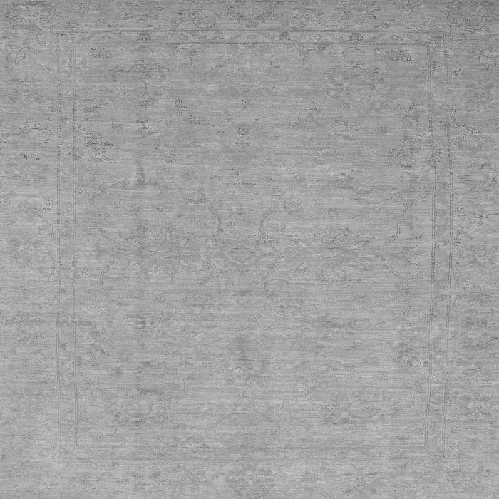 Square Oriental Gray Traditional Rug, abs2844gry