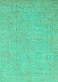 Oriental Turquoise Traditional Rug, abs2844turq