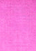 Machine Washable Oriental Pink Traditional Rug, wshabs2844pnk