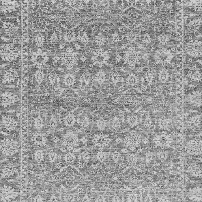 Machine Washable Abstract Gray Modern Rug, wshabs2845gry