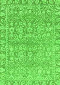 Abstract Green Modern Rug, abs2845grn