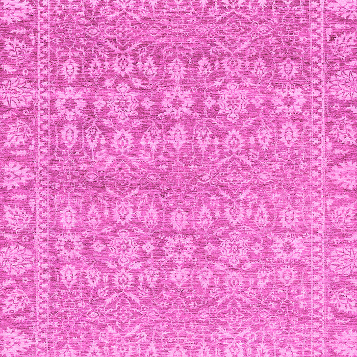 Machine Washable Abstract Pink Modern Rug, wshabs2845pnk