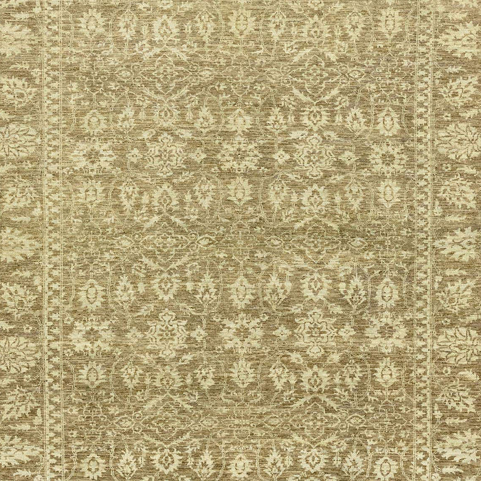 Machine Washable Abstract Dark Golden Brown Rug, wshabs2845