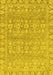 Abstract Yellow Modern Rug, abs2845yw