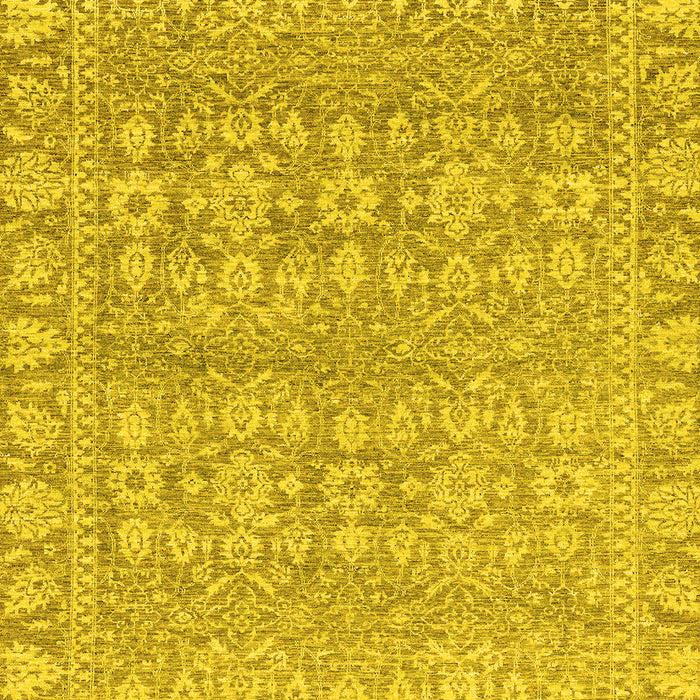 Abstract Yellow Modern Rug, abs2845yw