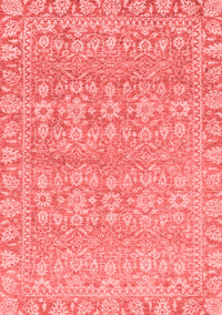 Abstract Red Modern Rug, abs2845red