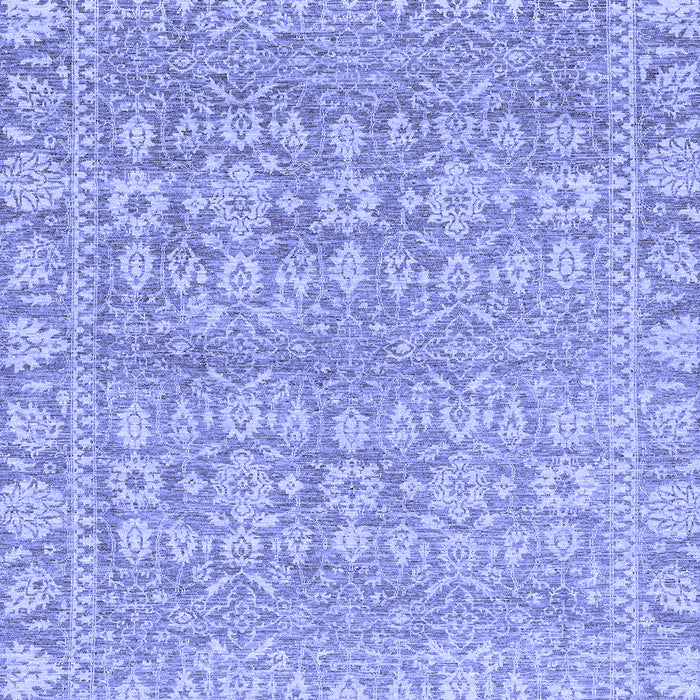 Machine Washable Abstract Blue Modern Rug, wshabs2845blu