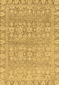 Abstract Brown Modern Rug, abs2845brn