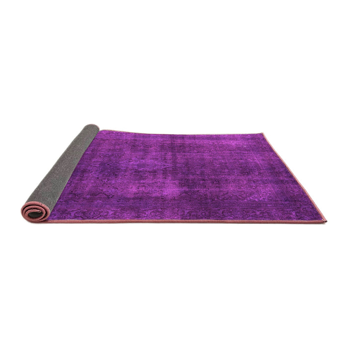 Sideview of Abstract Pink Modern Rug, abs2846pnk