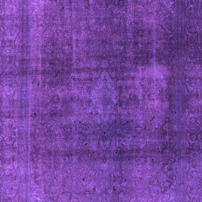 Machine Washable Abstract Purple Modern Area Rugs, wshabs2846pur