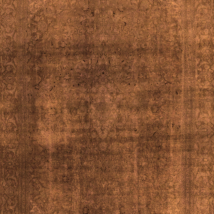 Abstract Orange Modern Rug, abs2846org