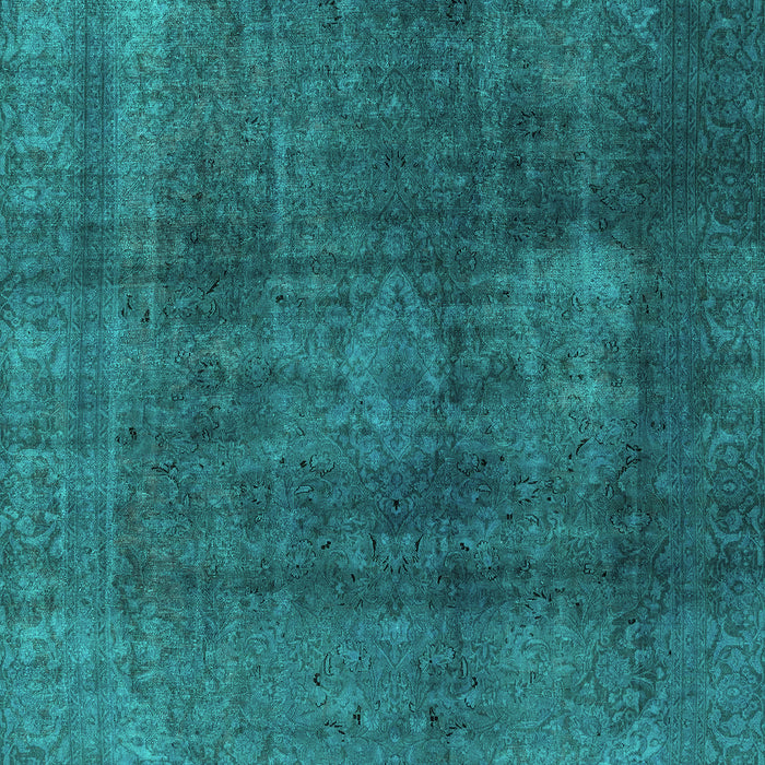 Abstract Turquoise Modern Rug, abs2846turq
