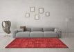 Bohemian Red Washable Rugs