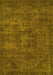 Persian Yellow Bohemian Rug, abs2847yw