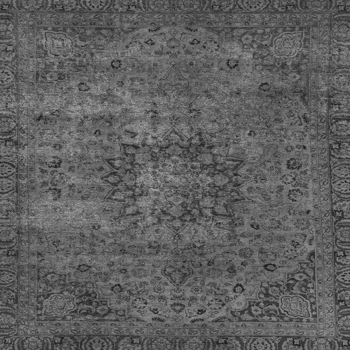 Square Persian Gray Bohemian Rug, abs2847gry