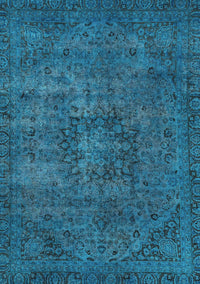 Persian Light Blue Bohemian Rug, abs2847lblu