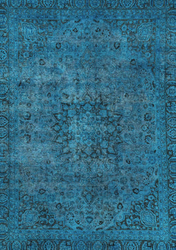 Persian Light Blue Bohemian Rug, abs2847lblu