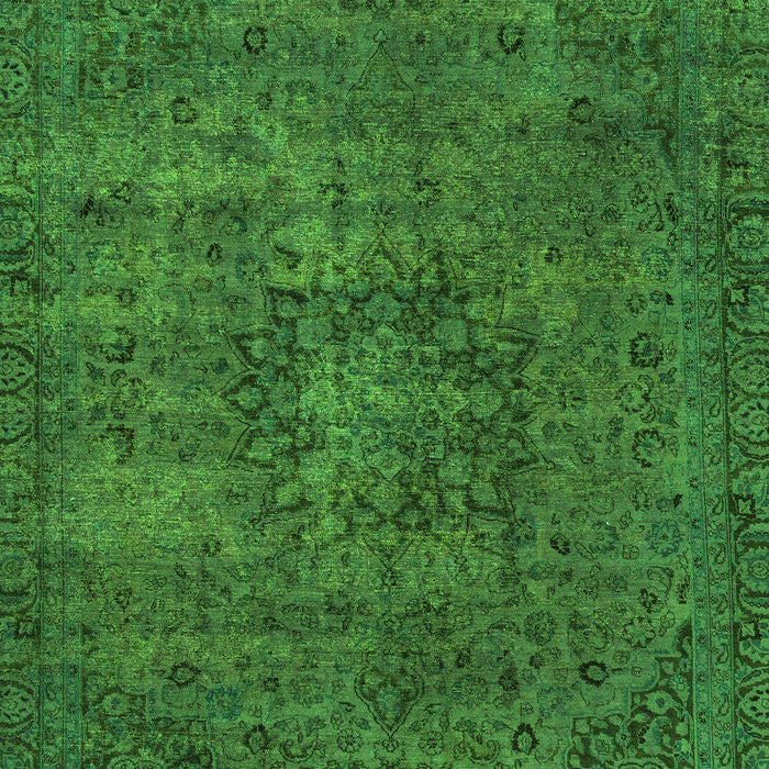 Machine Washable Persian Green Bohemian Area Rugs, wshabs2847grn