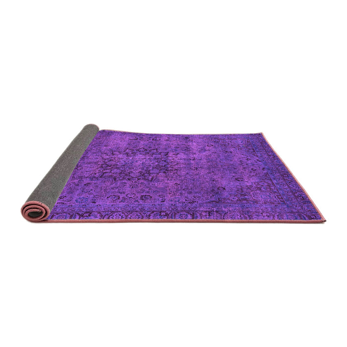 Sideview of Persian Purple Bohemian Rug, abs2847pur